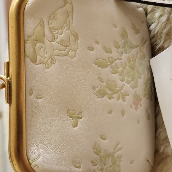 Adorable NWT Coach Disney X Bambi Kisslock Wallet 🤍🦌🩷 - Picture 2 of 16